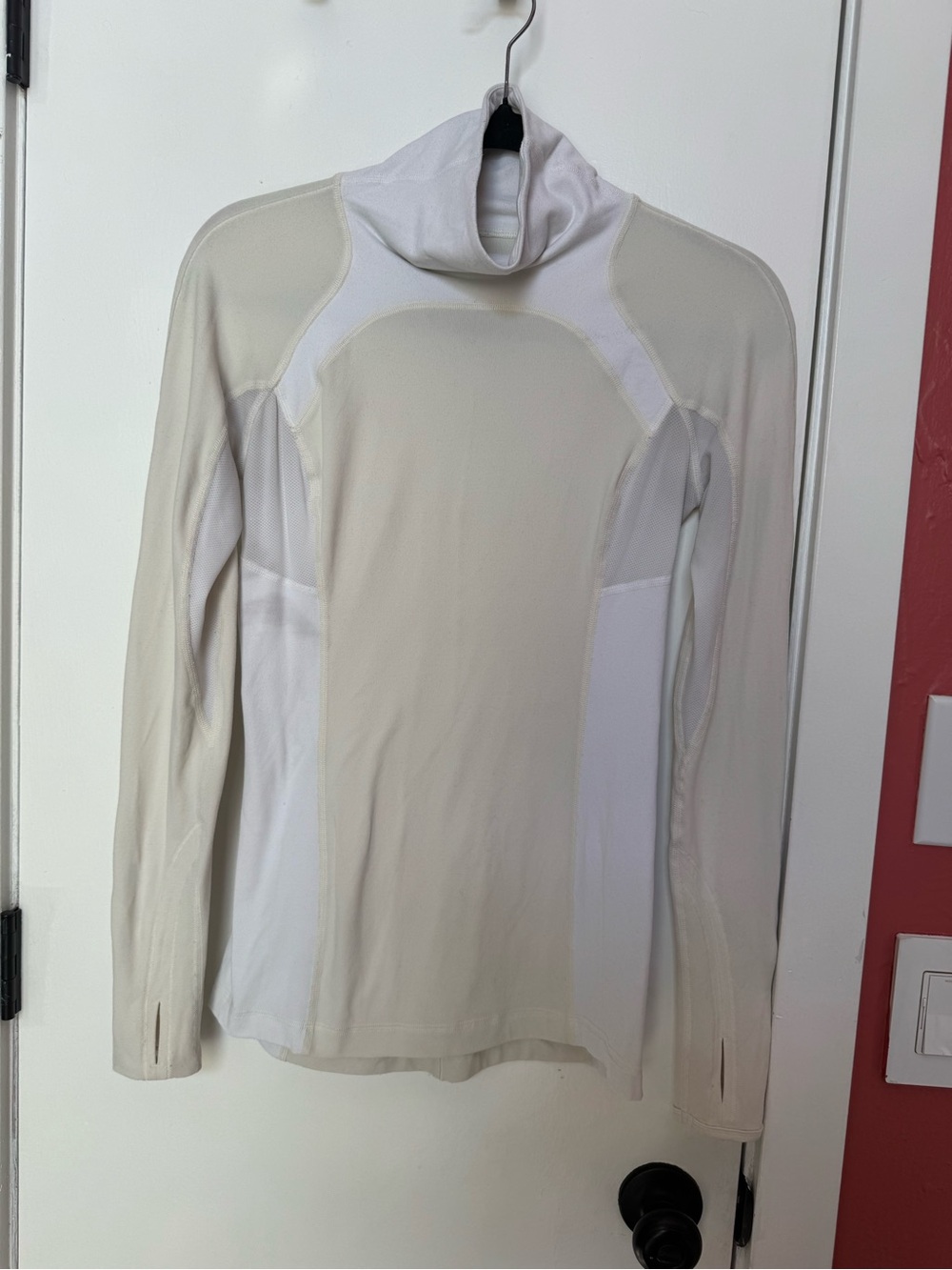 Lululemon Rest Less Pullover Long Sleeve Top White Size 4